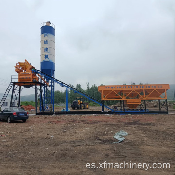 Planta de lotes de concreto de cimientos de cimientos